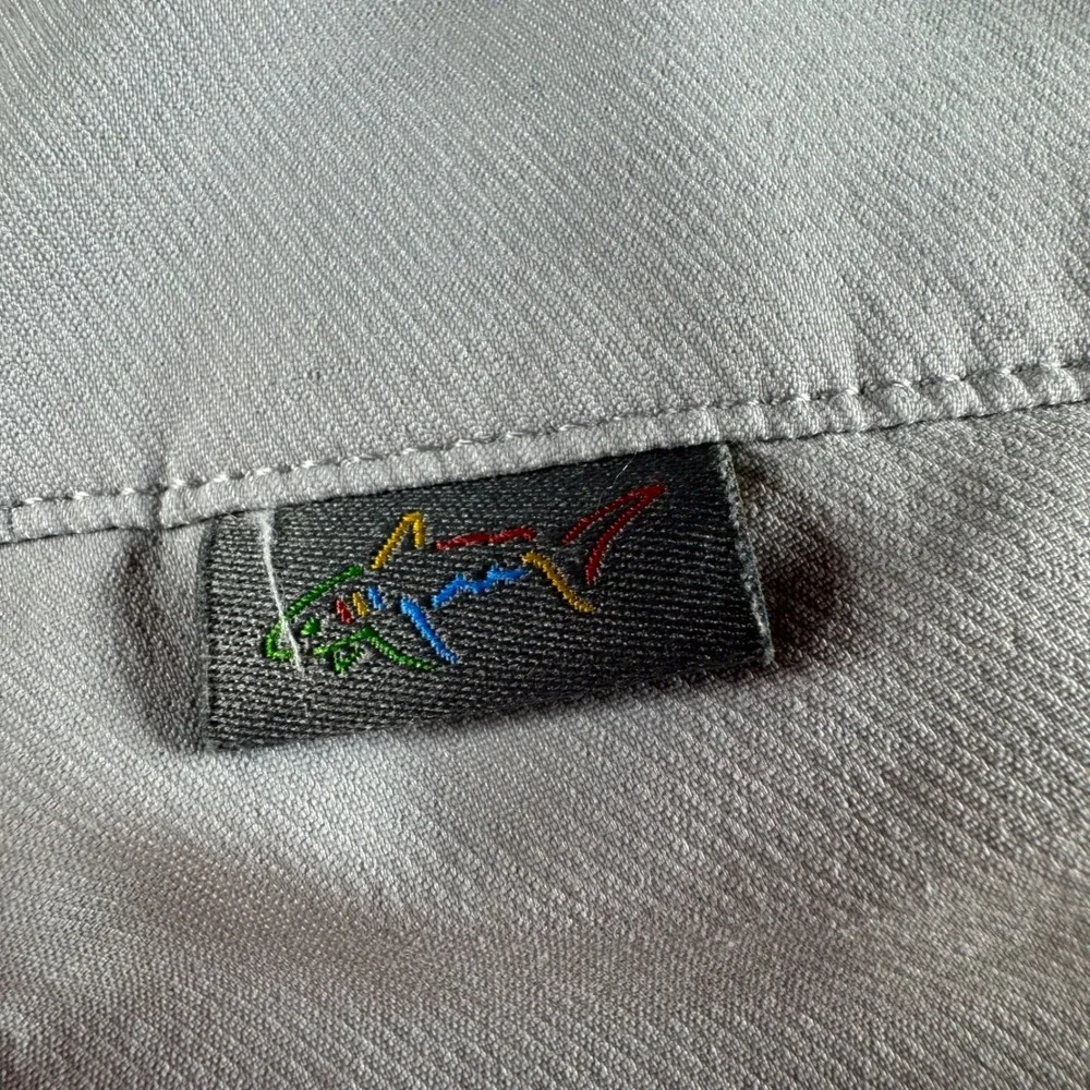 Greg Norman Mens Gray Golf Shorts Size‎ 38 Stretch 9 Inch Inseam Cargo Pocket